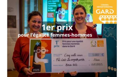 1er Prix du concours 2025 pour l’égalité femmes-hommes du département du Gard