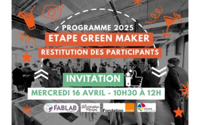 Etape Green Maker, un projet solidaire et inclusif pour les jeunes en difficulté, avec la Fondation Orange