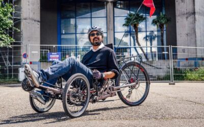 Du métal au vélo : découvrez le vélo couché de Johann Aubin